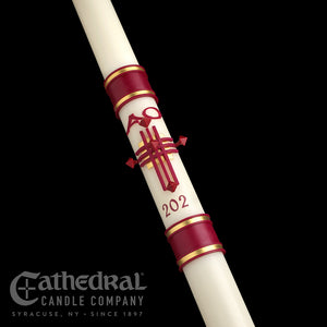 Crux Trinitas Paschal Candle